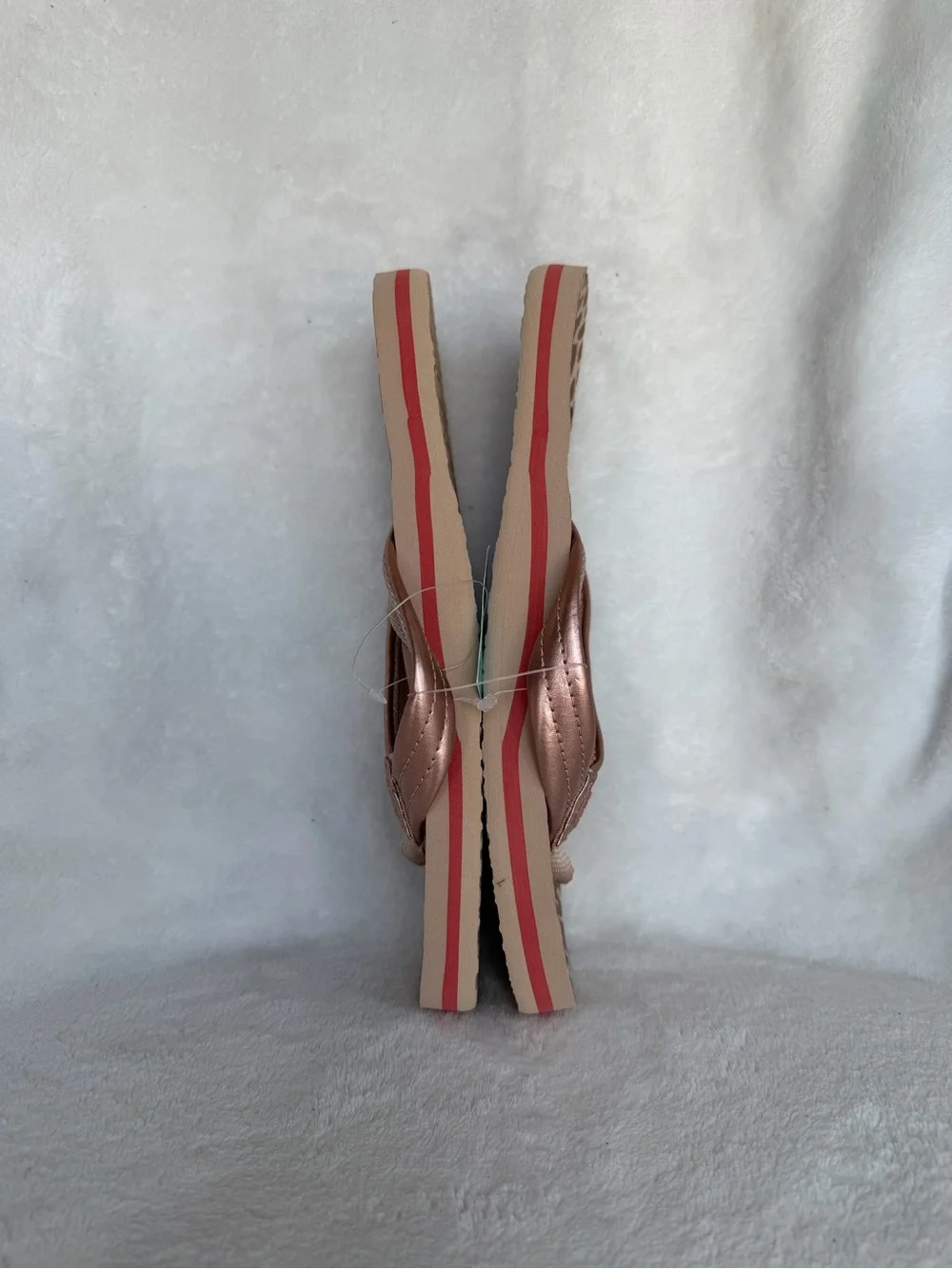 Reef Ahi Cheetah Flip Flops Kids Size 6/7 NWT